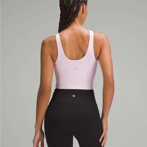 Lululemon Align High Neck Tank Top in Meadowsweet Pink